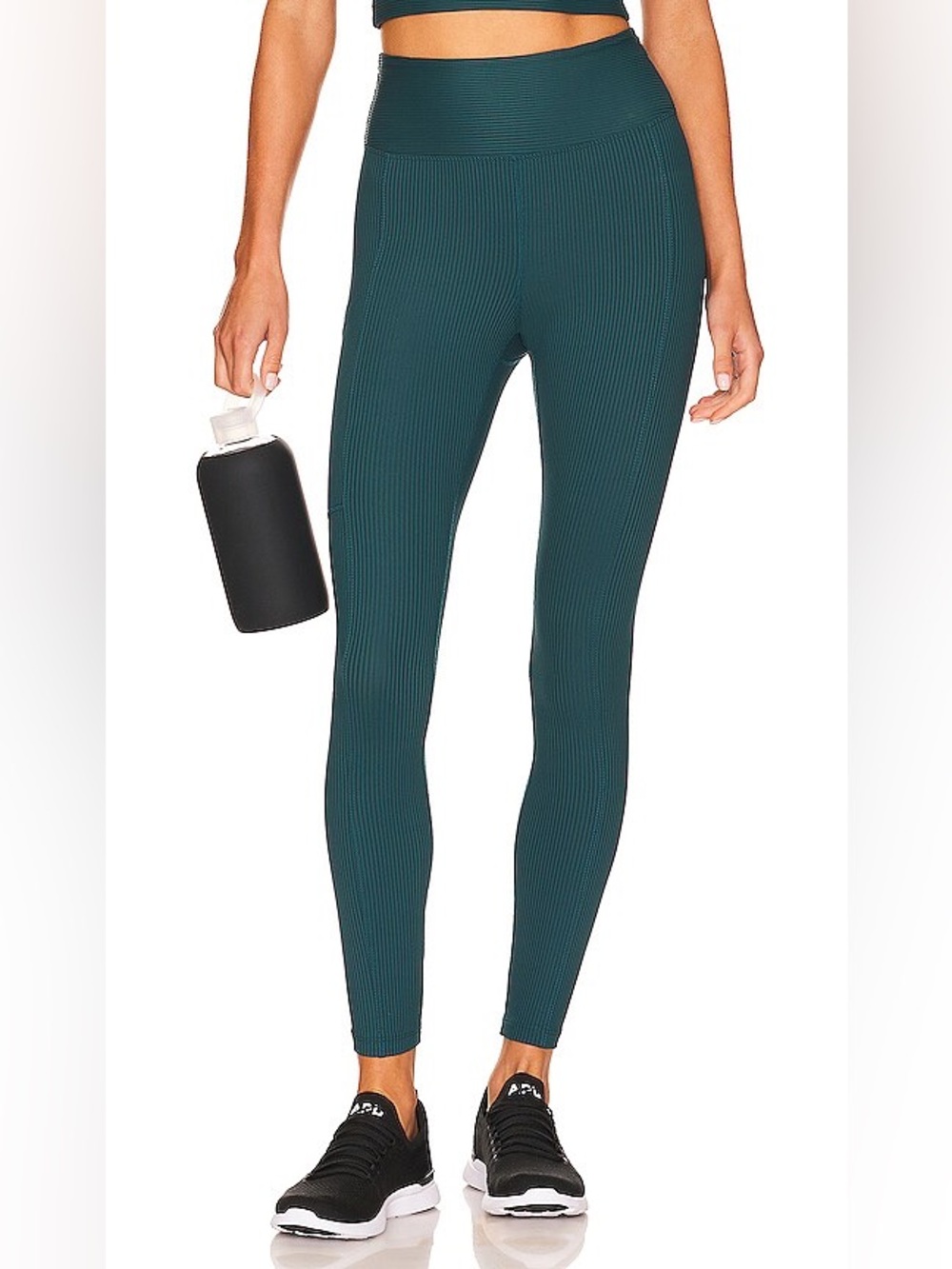 Year Of Ours Ribbed Pocket Legging Deep Teal